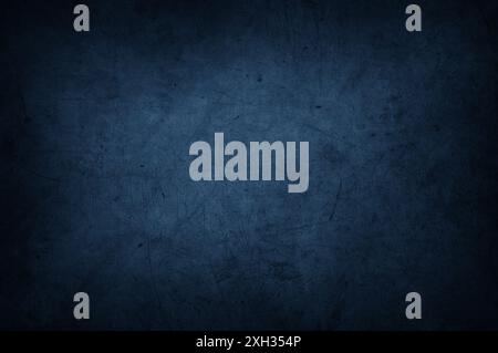 Dark blue textured concrete wall background Stock Photo