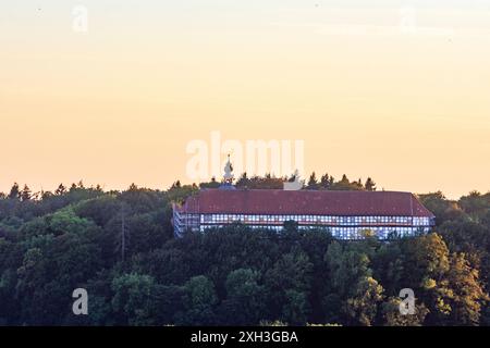 Herzberg am Harz: Schloss Herzberg Castle in Harz, Niedersachsen, Lower Saxony, Germany Stock Photo