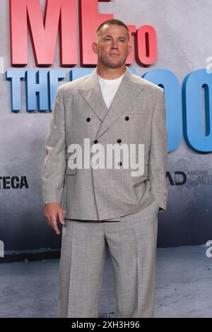 Channing Tatum attends the Fly me To The Moon photocall at Matadero on July 11, 2024 in Madrid, Spain. Stock Photo