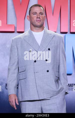 July 11, 2024, Madrid, Madrid, Spain: CHANNING TATUM attends 'Fly Me To The Moon' photocall at Cineteca. (Credit Image: © Mike Chicorro/ZUMA Press Wire) EDITORIAL USAGE ONLY! Not for Commercial USAGE! Stock Photo