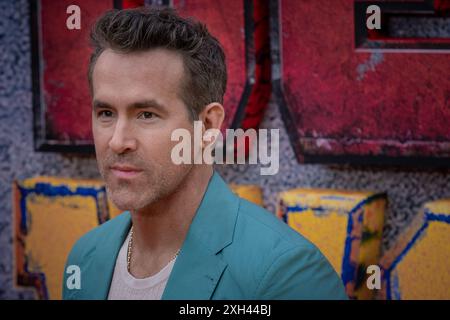 London, UK. 11th July 2024. Ryan Reynolds attends the 'Deadpool & Wolverine' UK Sneak Peek at the Eventim Apollo, Hammersmith. Credit: Guy Corbishley/Alamy Live News Stock Photo