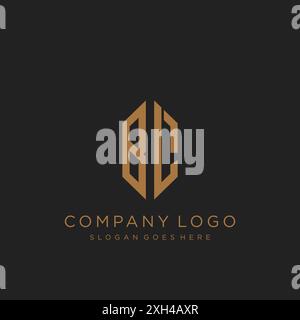 BL Letter logo icon design Stock Vector