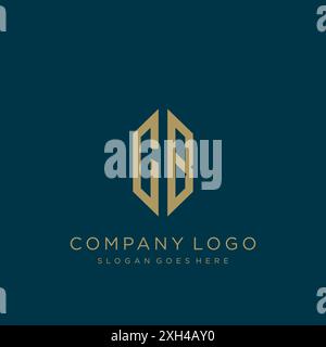 CB Letter logo icon design Stock Vector