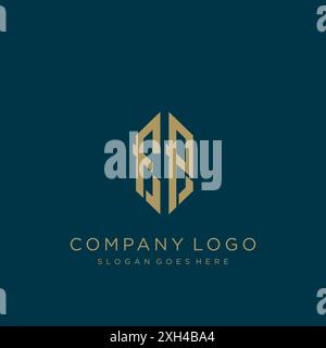 FP Letter logo icon design Stock Vector