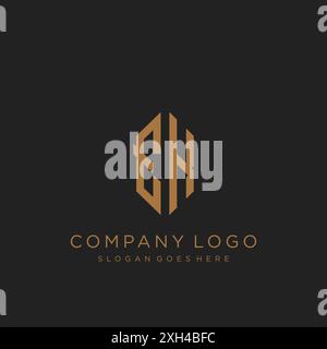 EK Letter logo icon design Stock Vector
