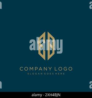 EB Letter logo icon design Stock Vector