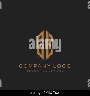GT Letter logo icon design Stock Vector
