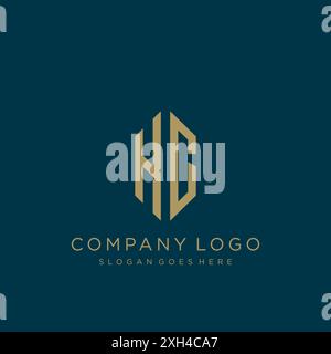 KC Letter logo icon design Stock Vector