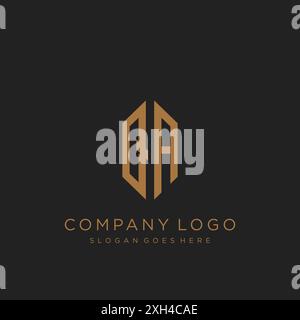 QA Letter logo icon design Stock Vector