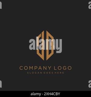 JQ Letter logo icon design Stock Vector