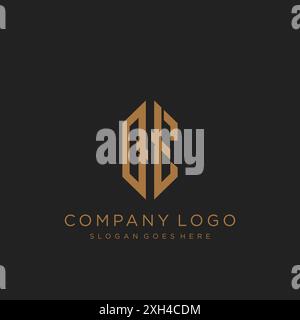 QT Letter logo icon design Stock Vector