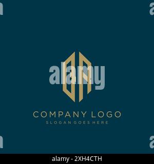 QR Letter logo icon design Stock Vector
