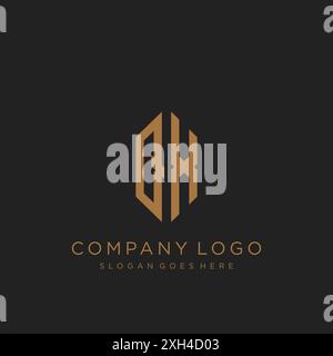 QX Letter logo icon design Stock Vector