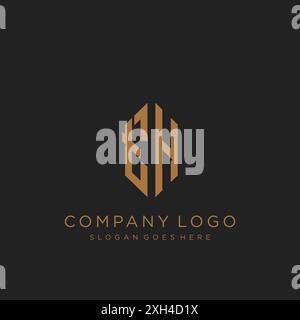 TH Letter logo icon design Stock Vector