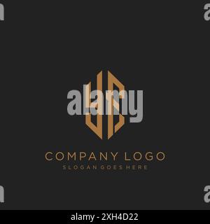 YF Letter logo icon design Stock Vector