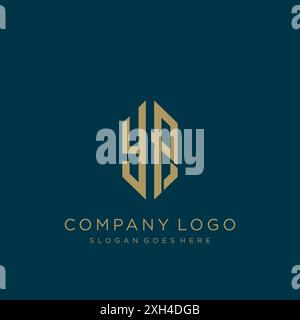 YP Letter logo icon design Stock Vector