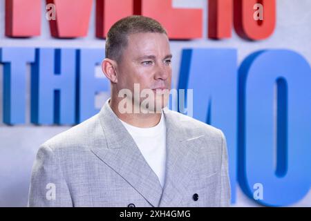 Madrid, Spain. 11th July, 2024. Channing Tatum attends 'The Fly me To The Moon' Photocall at Matadero in Madrid. (Photo by Nacho Lopez/SOPA Images/Sipa USA) Credit: Sipa USA/Alamy Live News Stock Photo