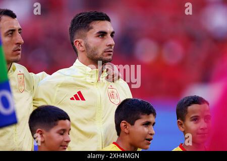 Ferran Torres  seen during UEFA Euro 2024 game between national teams of Albania and Spain at Merkur Spiel-Arena, Dusseldorf, Germany (Maciej Rogowski Stock Photo