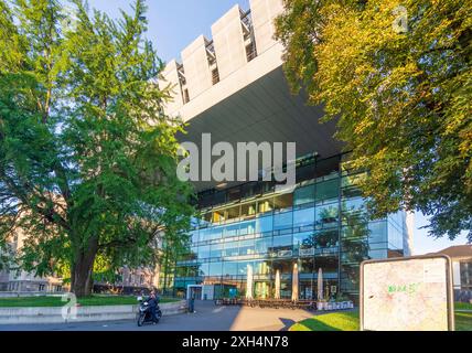 Aachen: University Rheinisch-Westfälische Technische Hochschule Aachen (RWTH Aachen), SuperC building in , Nordrhein-Westfalen, North Rhine-Westphalia Stock Photo