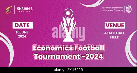 Football Banner Design Stock Vector