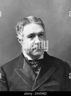 Chester A. Arthur. Circa between 1870 and 1880. Stock Photo