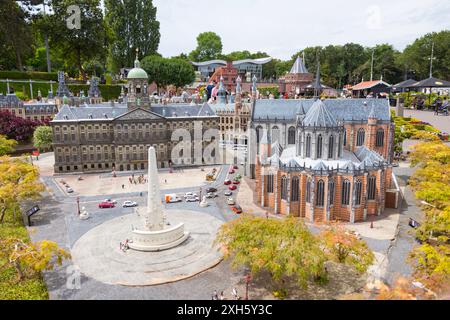 miniature park madurodam in the netherlands tourist attraction Stock Photo