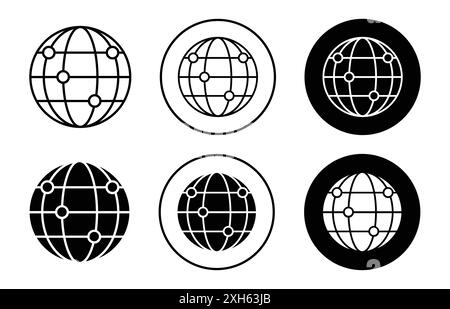 domain icon Stock Vector