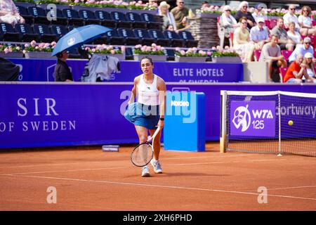 Båstad, WTA 125, Sweden, 07 12 2024, Semi-final Martina Trevisan against Louisa Chirico. Stock Photo