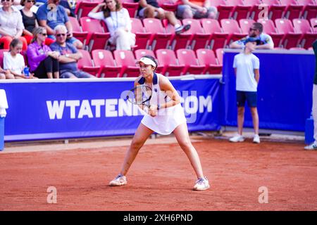 Båstad, WTA 125, Sweden, 07 12 2024, Semi-final Martina Trevisan against Louisa Chirico. Stock Photo