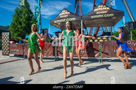 Allentown, United States. 11th July, 2024. Preston and Steve's Day Off At Dorney Park Thursday, July 11, 2024 at Dorney Park in Allentown, Pennsylvania. ( Credit: William Thomas Cain/Alamy Live News Stock Photo