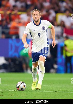 Harry KANE, England 9   in the semi final match  NETHERLANDS - ENGLAND 1-2 of the UEFA European Championships 2024  on Jul 10, 2024  in Dortmund, Germany.  Photographer: ddp images / star-images Stock Photo