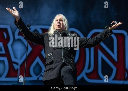 Biff Byford of Saxon live at Tons of Rock 2024 Stock Photo