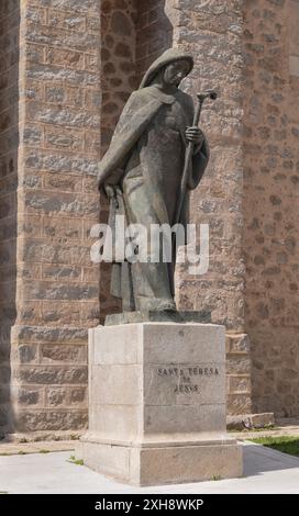 Spain, Castile and Leon, Avila, Convento de la Encarnación, Saint Teresa of Avila entered it in 1535 where she was first a nun and then mother prioress. Stock Photo