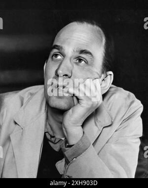 Ingmar Bergman. Portrait of the Swedish film director, Ernst Ingmar Bergman (1918-2007) in 1966 Stock Photo