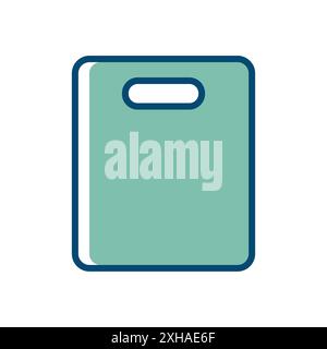 cutting board icon vector design template in white background Stock Vector