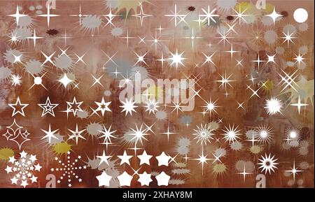 White Star Stock Vector