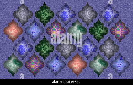 mandala art hindu design Stock Vector
