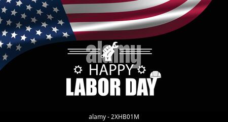 Labor Day A National Day of Appreciation for Workers Stock Vector