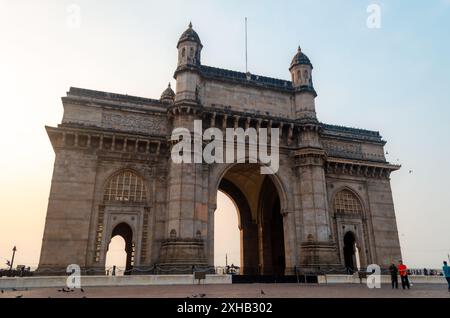 India, Maharashtra, Mumbai (Bombay), Gateway of India Stock Photo