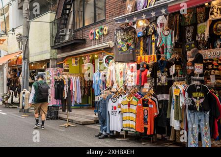 Shinsaibashi is a district in the Chūō-ku ward of Osaka, Japan and the city's main shopping area, Stock Photo