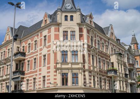 Altbau, Rheinstraße, An der Kaisereiche, Friedenau, Berlin, Deutschland *** Old building, Rheinstraße, An der Kaisereiche, Friedenau, Berlin, Germany Stock Photo