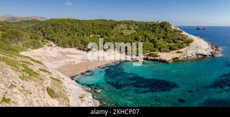 Cala Matzoc, Arta, Mallorca, Balearic Islands, Spain Stock Photo