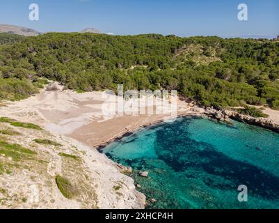 Cala Matzoc, Arta, Mallorca, Balearic Islands, Spain Stock Photo