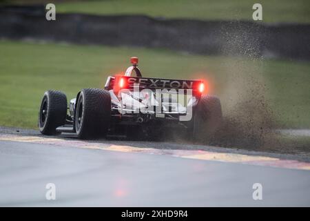 Elkhart Lake, Wi, USA. 8th June, 2024. SANTINO FERRUCCI (14) of Woodbury, Connecticut drives on track during qualifying for the XPEL Grand Prix at the Road America in Elkhart Lake WI. (Credit Image: © Walter G. Arce Sr./ASP via ZUMA Press Wire) EDITORIAL USAGE ONLY! Not for Commercial USAGE! Stock Photo