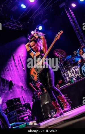 Zagreb, Croatia. 13th July, 2024. Bruce Dickinson concert in Zagreb, Croatia on 13. July 2024. Photo: Mia Slafhauzer/PIXSELL Credit: Pixsell/Alamy Live News Stock Photo