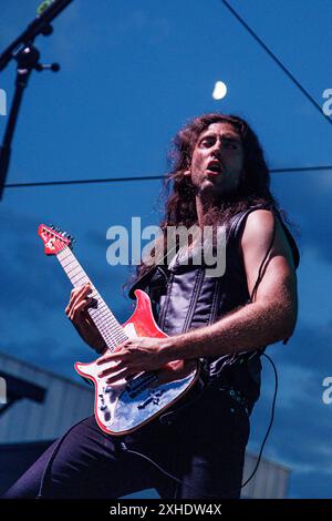 Zagreb, Croatia. 13th July, 2024. Bruce Dickinson concert in Zagreb, Croatia on 13. July 2024. Photo: Mia Slafhauzer/PIXSELL Credit: Pixsell/Alamy Live News Stock Photo