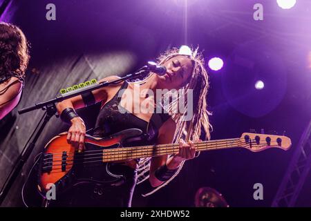 Zagreb, Croatia. 13th July, 2024. Bruce Dickinson concert in Zagreb, Croatia on 13. July 2024. Photo: Mia Slafhauzer/PIXSELL Credit: Pixsell/Alamy Live News Stock Photo