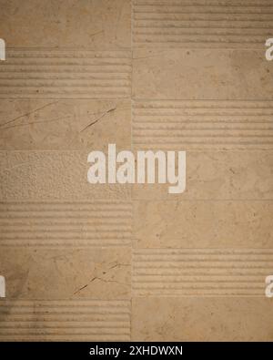 Beige Marble Wall Texture for Interior Design Stock Photo