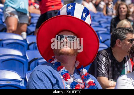 Fans attend USWNT versus Mexico pre-Olympic friendly match at Red Bull ...