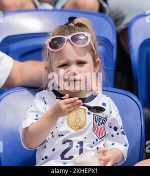 Fans attend USWNT versus Mexico pre-Olympic friendly match at Red Bull ...